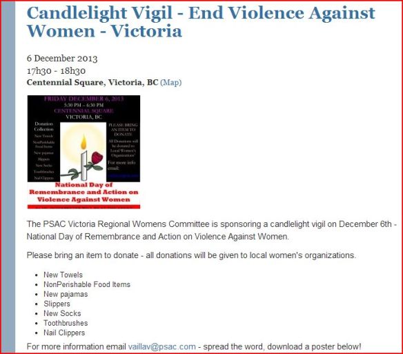 candlelight vigil