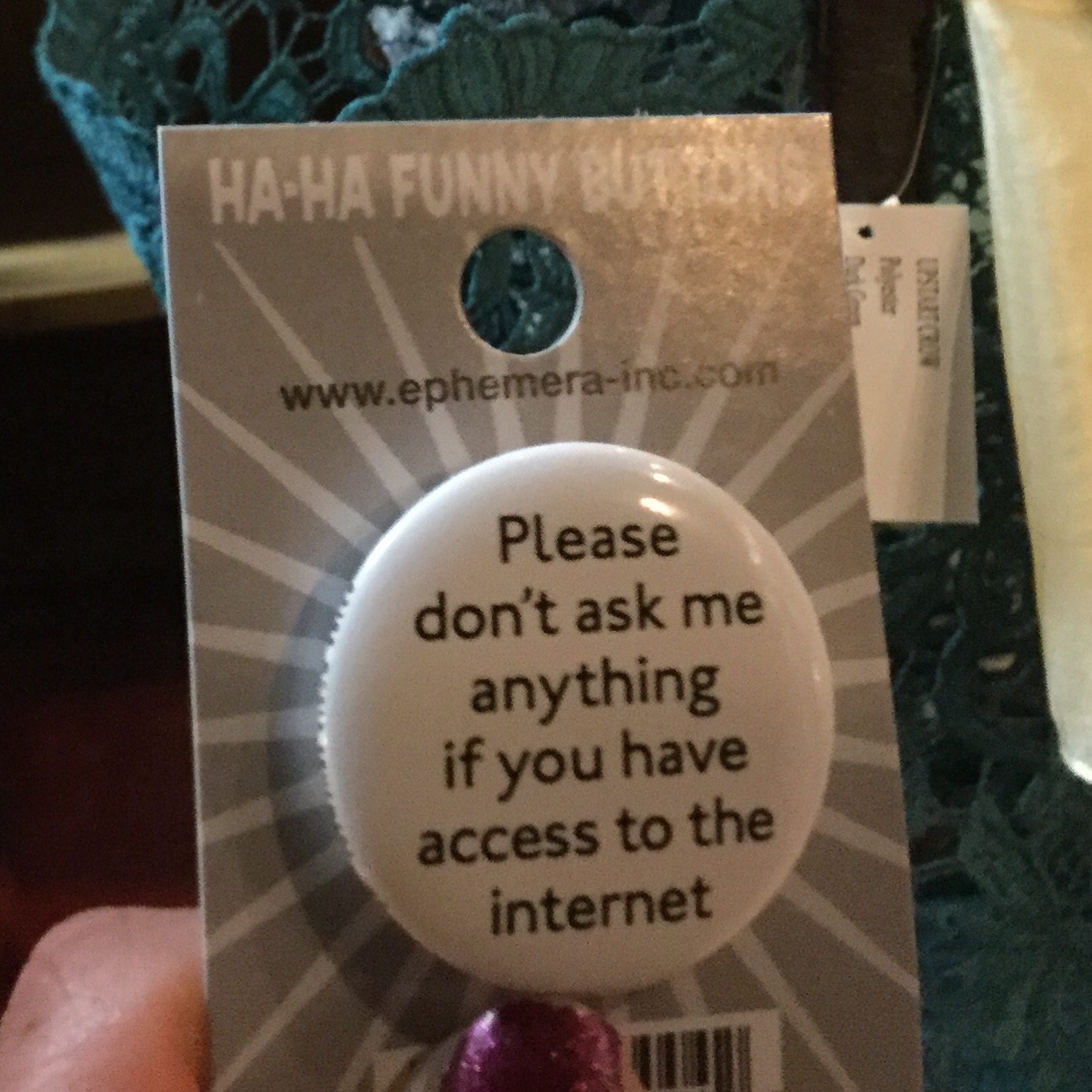 internet button